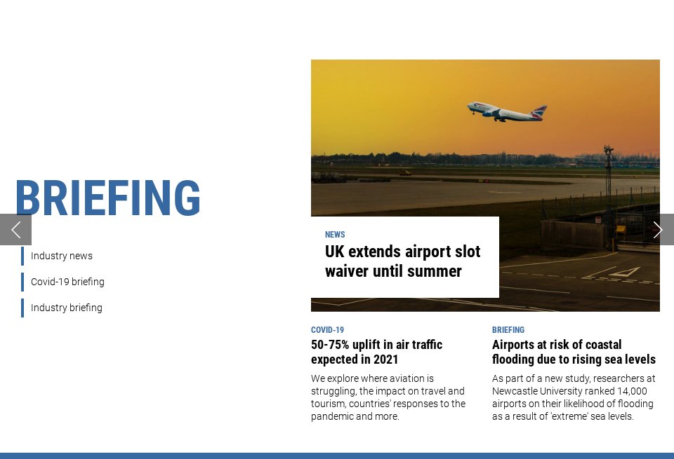 Briefing Airport Industry Review Issue February